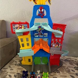 Spider-Man Superhero Playset with Vehicles